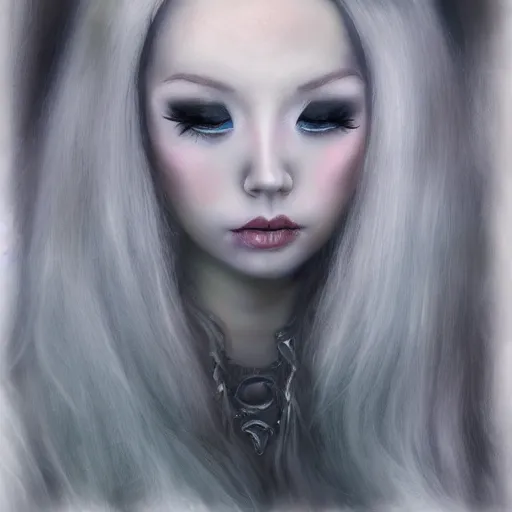 Image similar to portrait of a beautiful woman, by lori earley