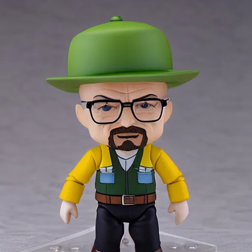 Prompt: walter white nendoroid photo