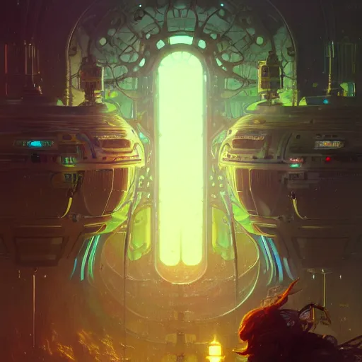 Image similar to a highly detailed digital image of an imagination machine, concept art, artstation, cgsociety, very detailed, intricate, detailed illustration, by greg rutkowski and alphonse mucha, Paul Lehr and Beeple, iridescent accents, ray tracing, product lighting, sharp, smooth, masterpiece