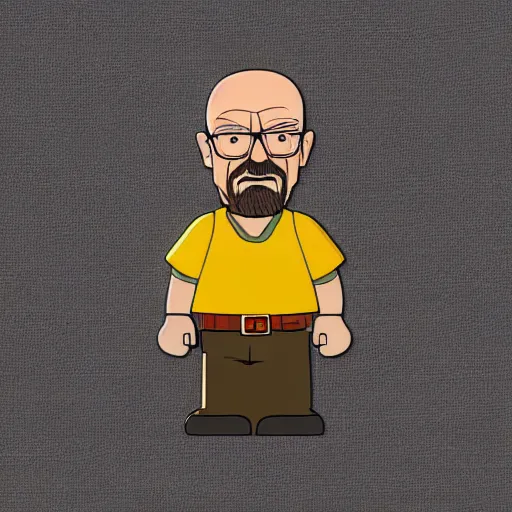 Image similar to Walter White as fall guys: ultimate knockout skin