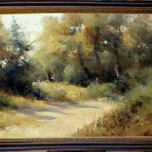 Image similar to Richard Schmid style landscape painting by Richard Schmid