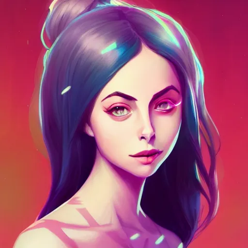 Image similar to a portrait of a beautiful willa holland as a nerd, art by lois van baarle and loish and ross tran and rossdraws and sam yang and samdoesarts and artgerm, digital art, highly detailed, intricate, sharp focus, trending on artstation hq, deviantart, unreal engine 5, 4 k uhd image