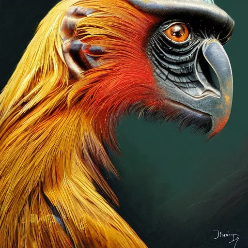 Prompt: spider monkey nicobar pigeon hoatzin hybrid fantasy illustration, digital art, max details, hyper realistic, 8 k resolution, intricate, elegant, highly detailed, digital painting, artstation, concept art, matte, sharp focus, illustration, by james gurney, graeme base, brian froud, alan lee