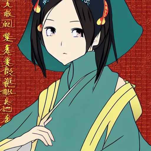 Prompt: beautiful chinese princess, anime style