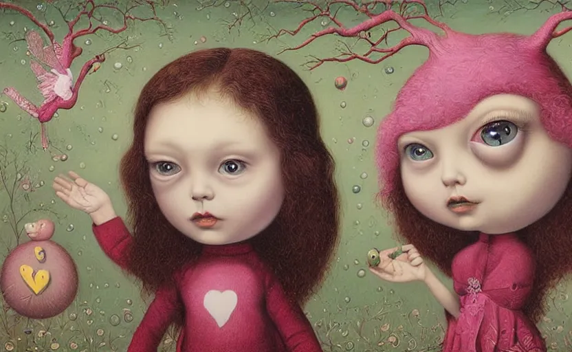 Image similar to a journey into my imagination, painting by mark ryden