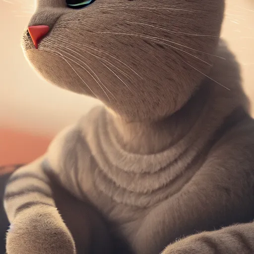 Image similar to hyperrealistic dslr film still of andrew garfield disguised as jim davis garfield cartoon cat, stunning 8 k octane comprehensive 3 d render, inspired by istvan sandorfi & greg rutkowski & unreal engine, perfect symmetry, dim volumetric cinematic lighting, extremely hyper - detailed, incredibly real lifelike attributes & flesh texture, intricate, masterpiece, artstation, stunning