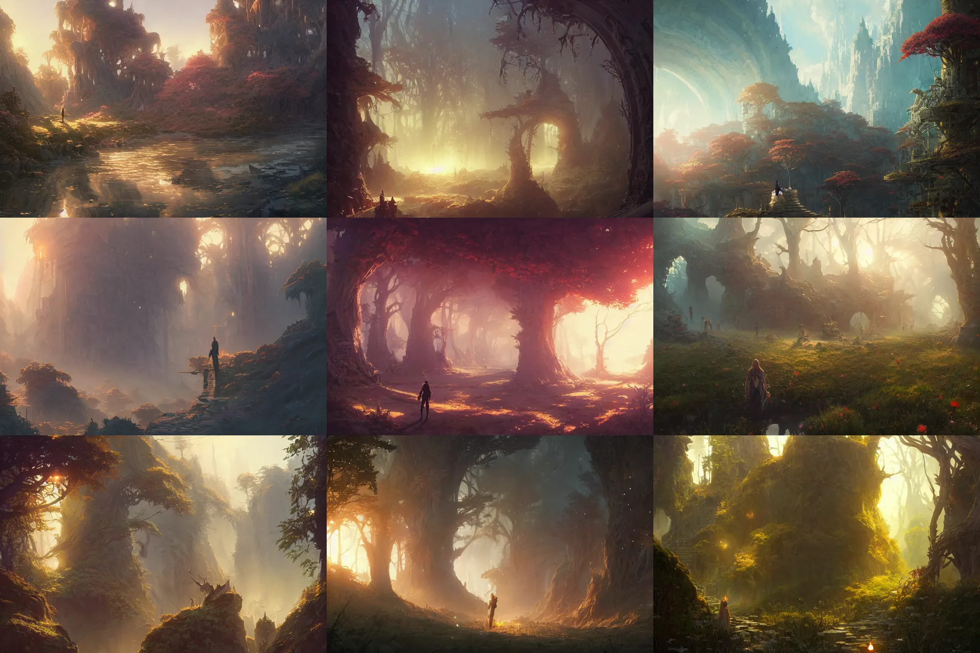 Image similar to stephen bliss, unreal engine, fantasy art by greg rutkowski, loish, rhads, ferdinand knab, makoto shinkai and lois van baarle, ilya kuvshinov, rossdraws, tom bagshaw, global illumination, radiant light, detailed and intricate environment