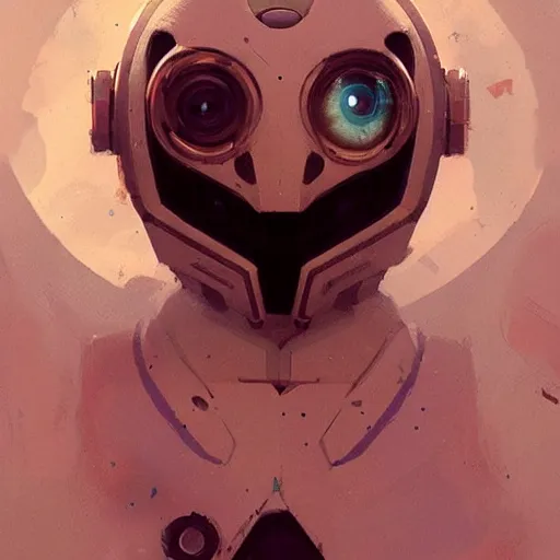 Image similar to 🤖🐈 ,Greg rutkowski, Trending artstation, cinematográfica, digital Art