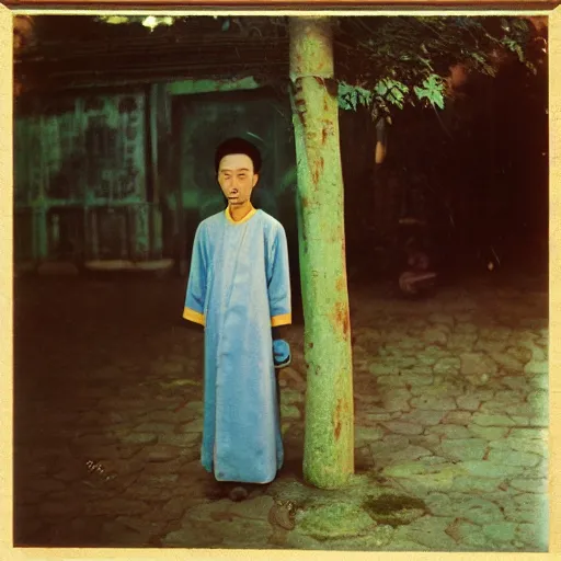 Image similar to yaoguai, 1 6 mm film, autochrome