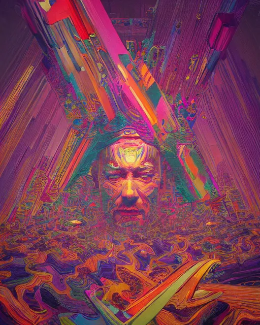 Prompt: acid trip. intricate abstract. intricate artwork. by tooth wu, wlop, beeple, dan mumford. mulholland drive by david lynch, dune by david lynch, octane render, trending on artstation, greg rutkowski very coherent symmetrical artwork. cinematic, hyper realism, high detail, octane render, 8 k, iridescent accents