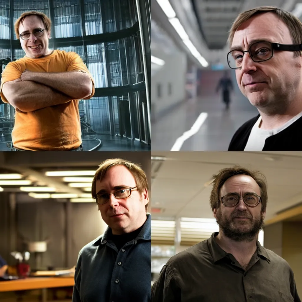 Prompt: Linus Torvalds as wolverine from The Wolverine 2013 movie still