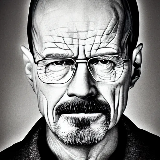 Image similar to !dream Portrait photo of walter white, color, studio lighting