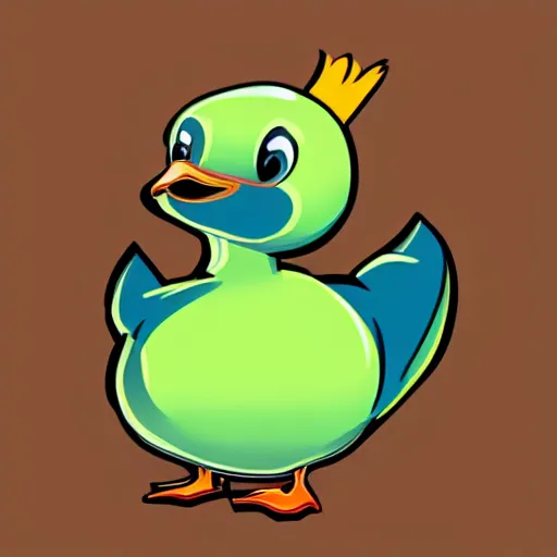 Image similar to toon cartoon style of little duck yet with realism