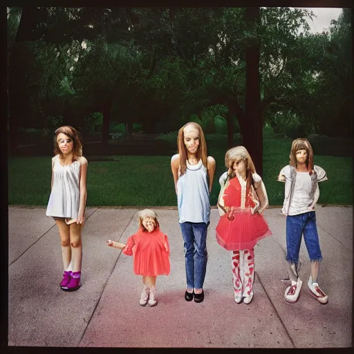 Image similar to girls by julie blackmon