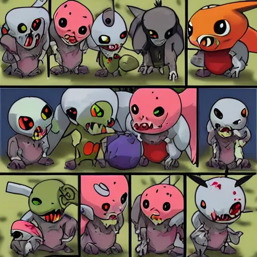 Image similar to zombie type pokemon