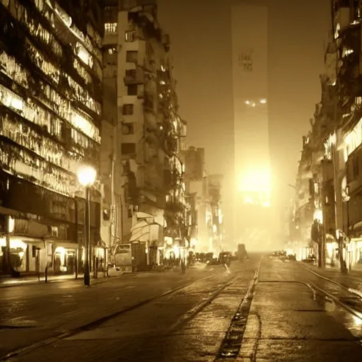 Prompt: Buenos Aires in the style of blade runner