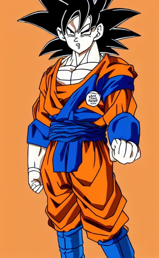 Prompt: goku as nendorois, anime