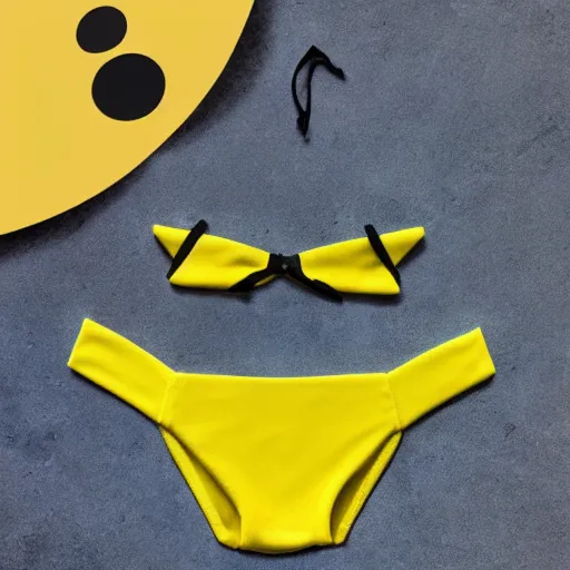 Image similar to pikachu woman in a microkini