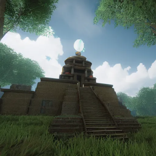 Image similar to a lost temple, made in source engine