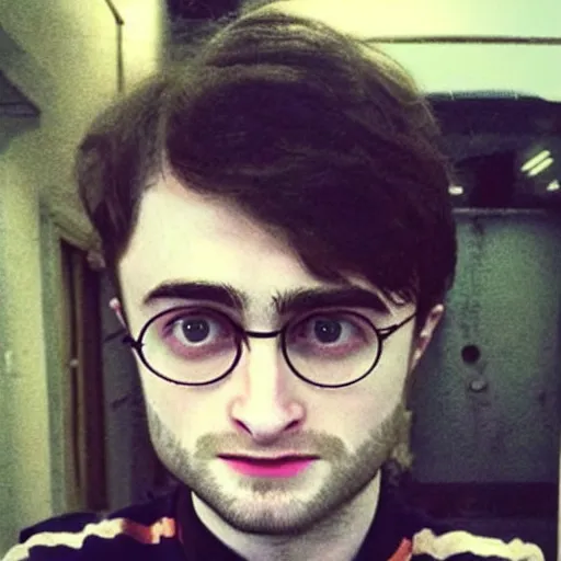 Prompt: photo of a person who looks like a mixture between daniel radcliffe and emma watson