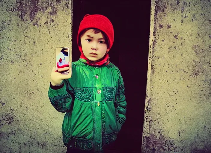 Prompt: professional fine details photo portrait of kid from kazan, tatarstan kid in the postsoviet suburbia, tatar, iphone detailed photo, instagram, beautiful eyes