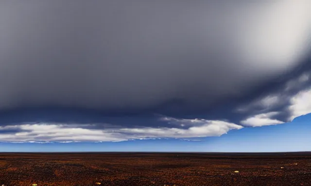 Prompt: panorama of big raindrops flying upwards into the perfect cloudless blue sky from a dried up river in a desolate land, dead trees, blue sky, hot and sunny highly-detailed, elegant, dramatic lighting, artstation, 4k, cinematic landscape, photograph by Elisabeth Gadd, National Geographic, weird weather phenomenon