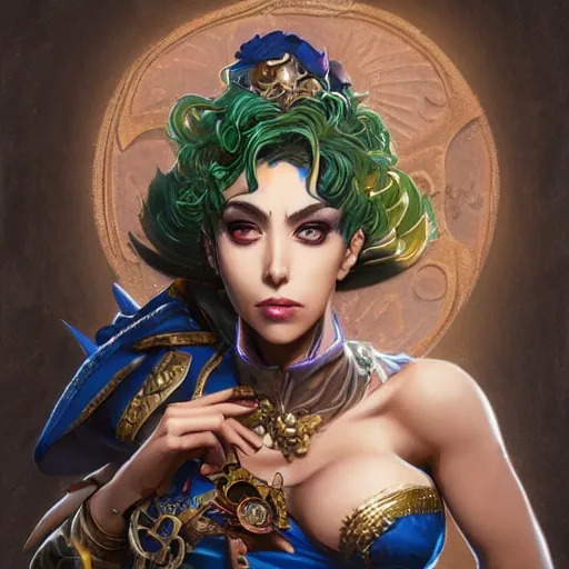 Prompt: photograph of jolyne kujoh, jojo's bizarre adventure live action, fantasy, intricate, elegant, highly detailed, artstation, concept art, matte, sharp focus, illustration, hearthstone, art by artgerm and greg rutkowski