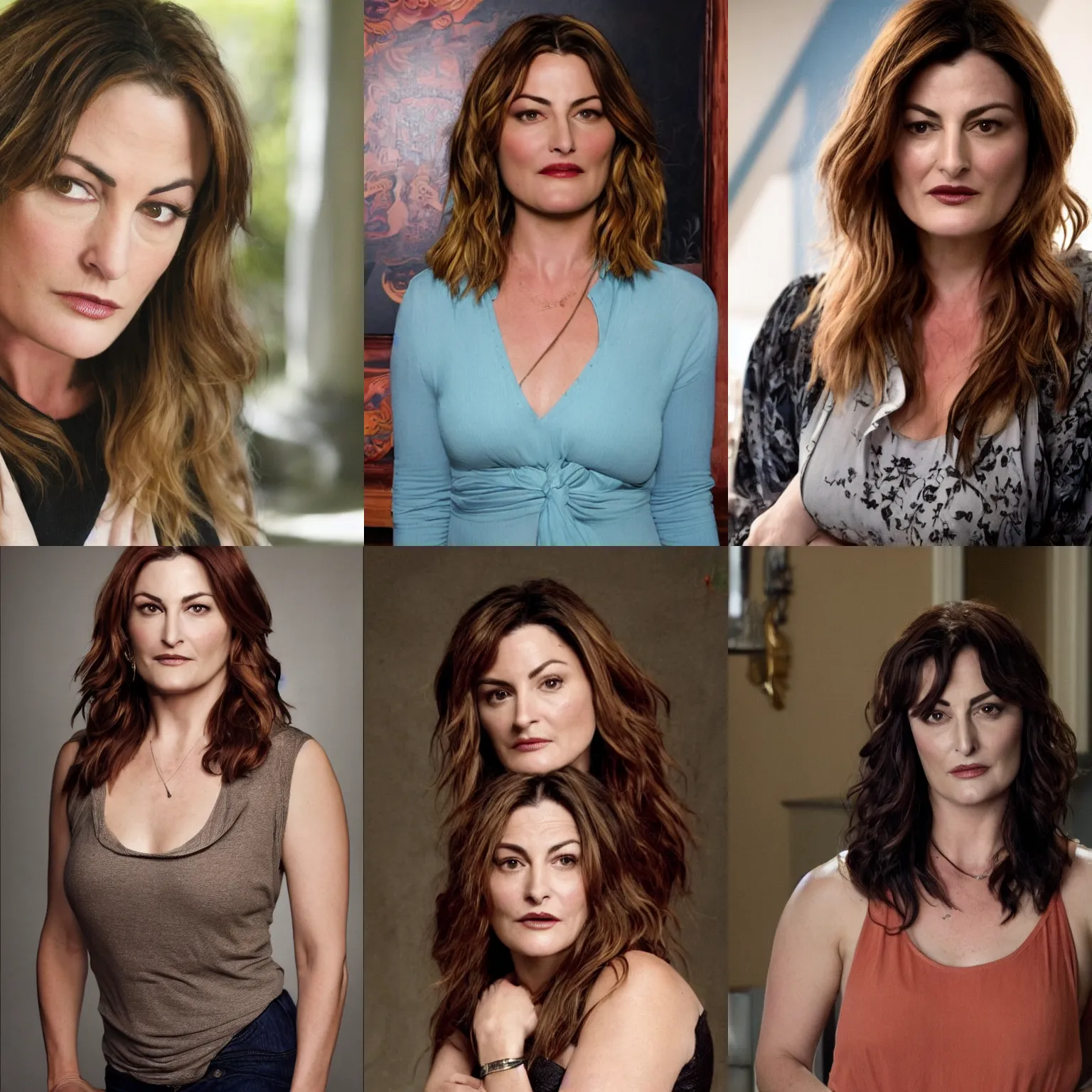 Prompt: Katherine Proudmoore portrayed by Mädchen Amick, HD