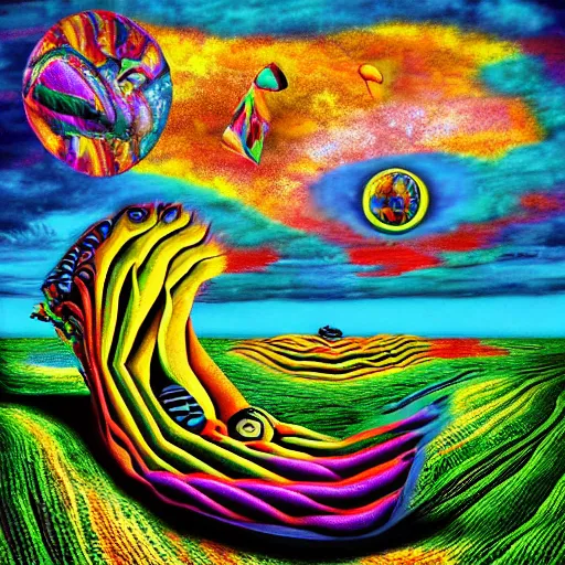 Image similar to lsd blotter art surrealism 8 k resolution