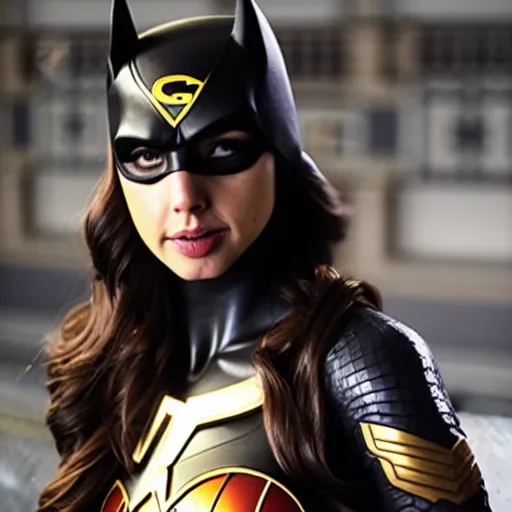 Image similar to Gal Gadot as Batgirl