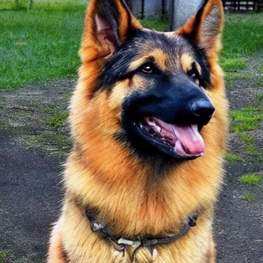 Image similar to the god of german shepherd dog