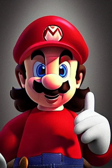 Image similar to “ very very intricate photorealistic photo of a realistic human version of super mario wearing his red cap in an episode of game of thrones, photo is in focus with detailed atmospheric lighting, award - winning details ”