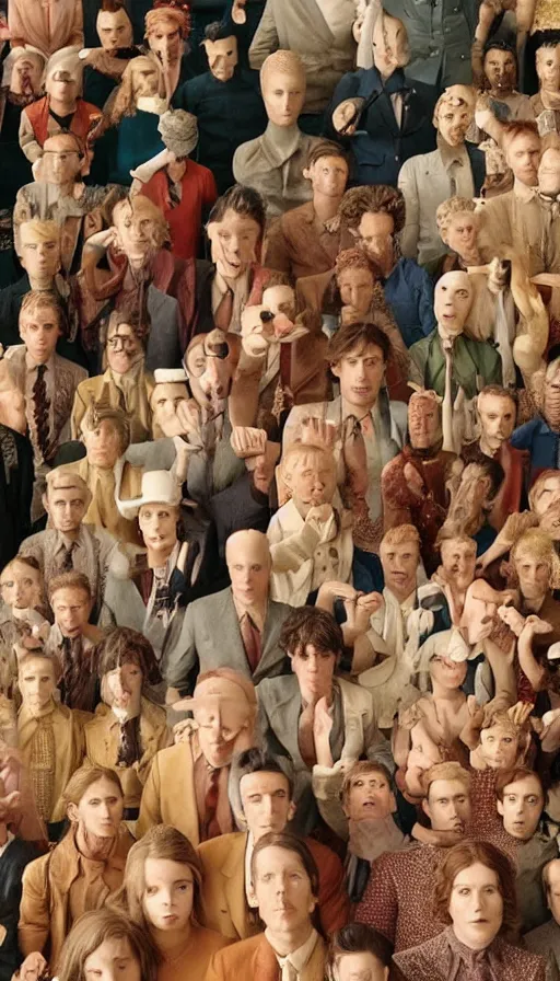 Image similar to rage, by wes anderson,