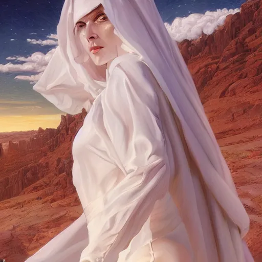 Prompt: Albedo Woman in White, detailed, centered, digital painting, artstation, concept art, donato giancola, Joseph Christian Leyendecker, WLOP, Boris Vallejo, Breathtaking, 8k resolution, extremely detailed, beautiful, establishing shot, artistic, hyperrealistic, beautiful face, octane render, cinematic lighting, dramatic lighting, masterpiece