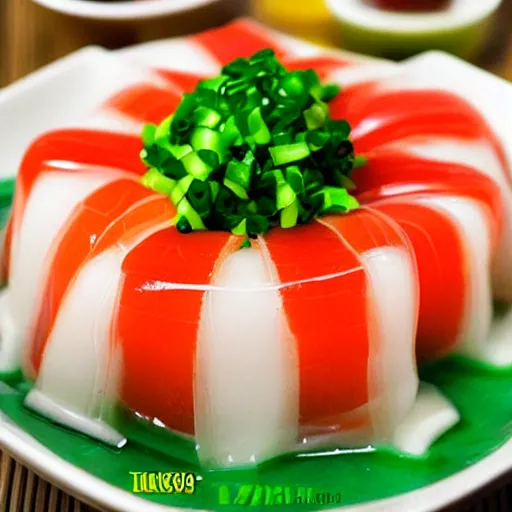 Image similar to sushi jello aspic salad