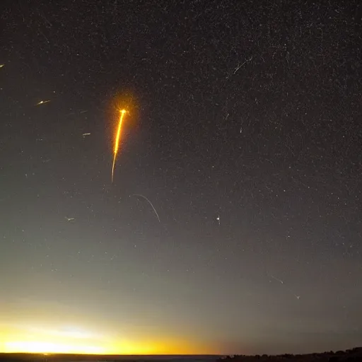 Image similar to meteor hitting earth