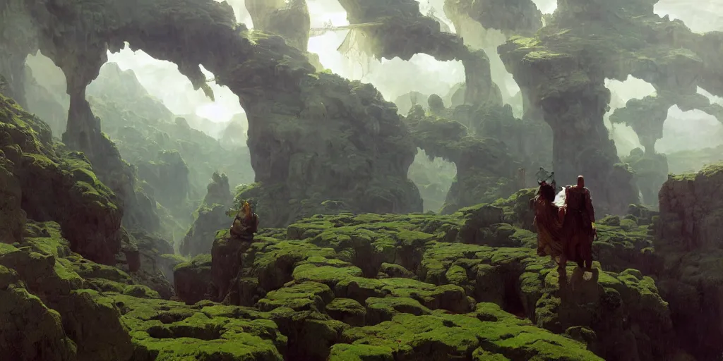 Image similar to huge cave ceiling clouds made of green earth towns, industry, steampunk villages castles, buildings inverted upsidedown mountain artstation illustration sharp focus sunlit vista painted by ruan jia raymond swanland lawrence alma tadema zdzislaw beksinski norman rockwell tom lovell alex malveda greg staples