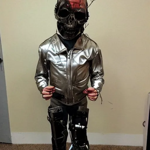 Image similar to terminator Halloween costume