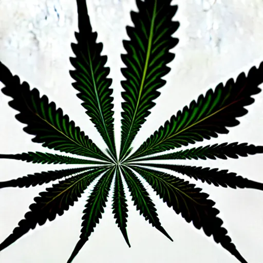 Image similar to fractal cannabis