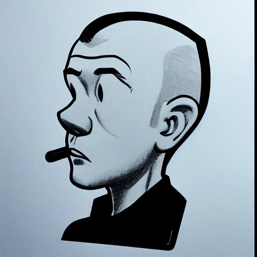 Image similar to portrait of tintin, style of artgerm