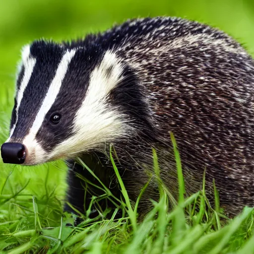 Prompt: a badger and onion hybrid, realistic, 4k,
