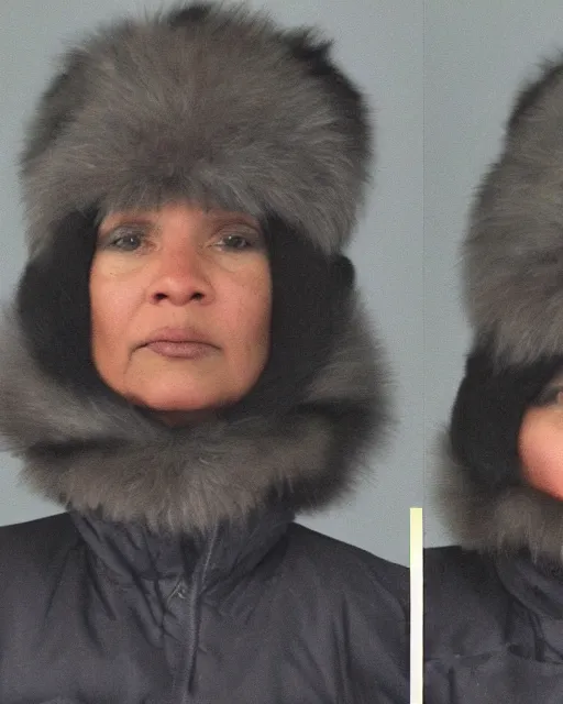 Image similar to a police mugshot of nadine thompson in svalbard & jan mayen islands