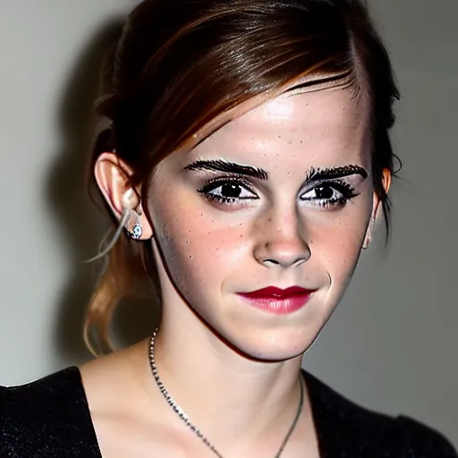 Prompt: emma watson looks like a pickle!!!!!, highly detailed, cinematic, extremely high quality, hd, 4 k, 8 k, professional photographer, 4 0 mp, lifelike, top - rated, award winning, realistic, detailed lighting, detailed shadows, sharp, no blur, edited, corrected, trending