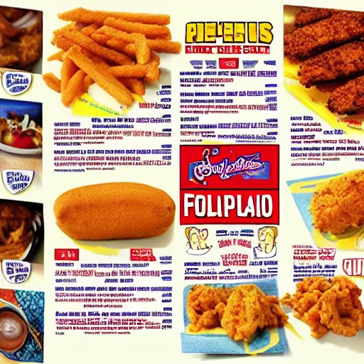 Prompt: photo of the newest menu item from los pollos hermanos