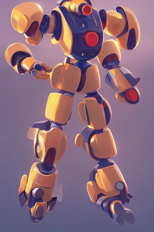 Image similar to metabots medabots medarotto medarot robot minimalist comics, behance hd by jesper ejsing, by rhads, makoto shinkai and lois van baarle, ilya kuvshinov, rossdraws global illumination ray tracing hdr radiating a glowing aura