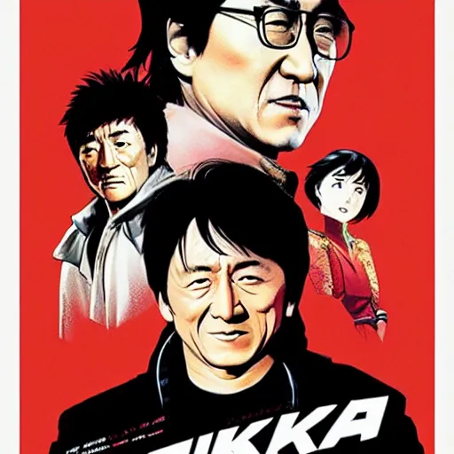 Image similar to Akira Poster with Jackie Chan