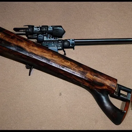 Prompt: bogonia rifle?