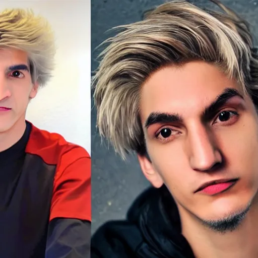 Image similar to xqc, big schnozzer