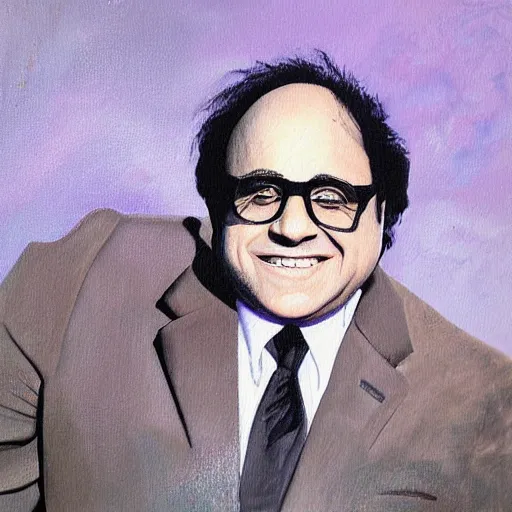 Prompt: Danny Devito painting by Thomas-Montacellinio