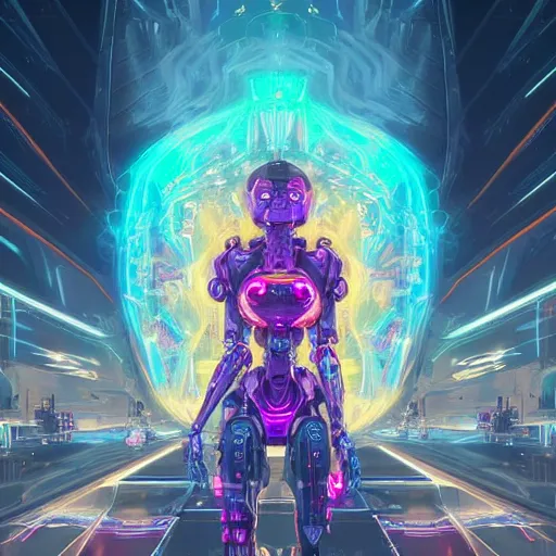 Prompt: a beautiful digital artwork of a neon glowing cyborg phenix with robotic mech parts by dan mumford, cyril rolando, and m. w kaluta. 8 k resolution, ultrafine details, rendered in unreal engine 5, cinematic composition, reimagined by industrial light and magic, smooth, 4 k, beautiful lighting, hdr, imax, cinema 4 d, shadow depth